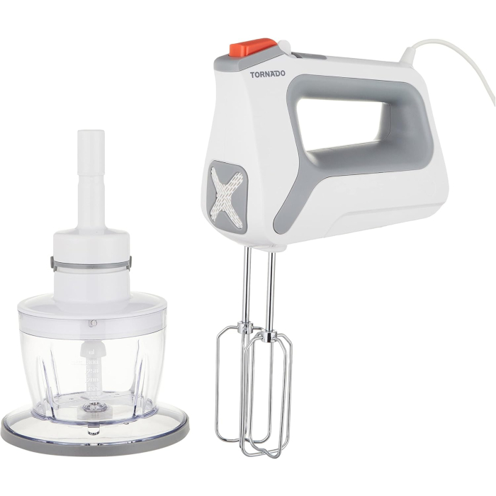 مضرب بيض تورنيدو 400 وات 5 سرعات كبة أبيض THM-400SS