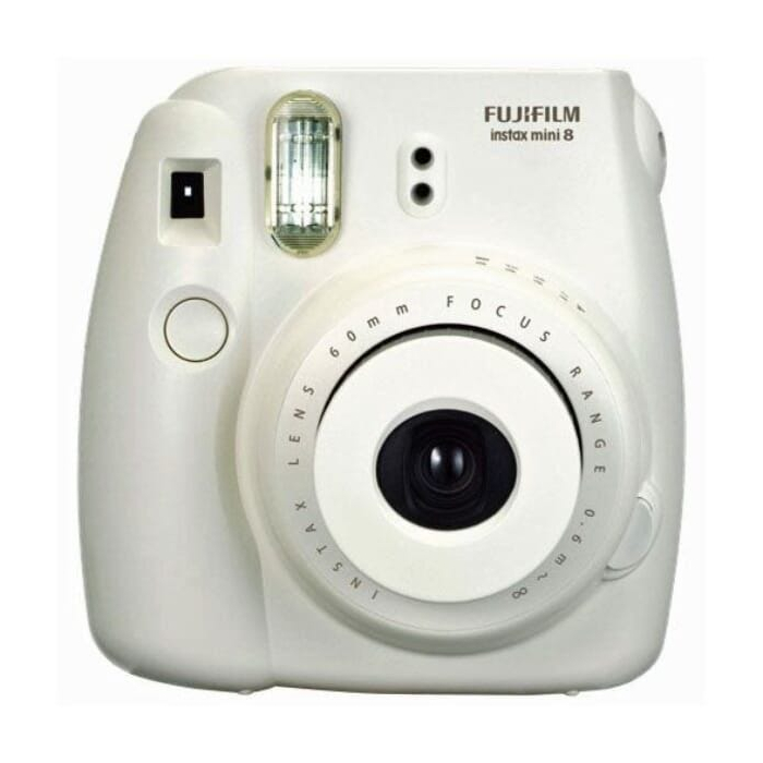 كاميرا فورية فوجي فيلم بولارويد انستاكس ميني 8 - ابيض