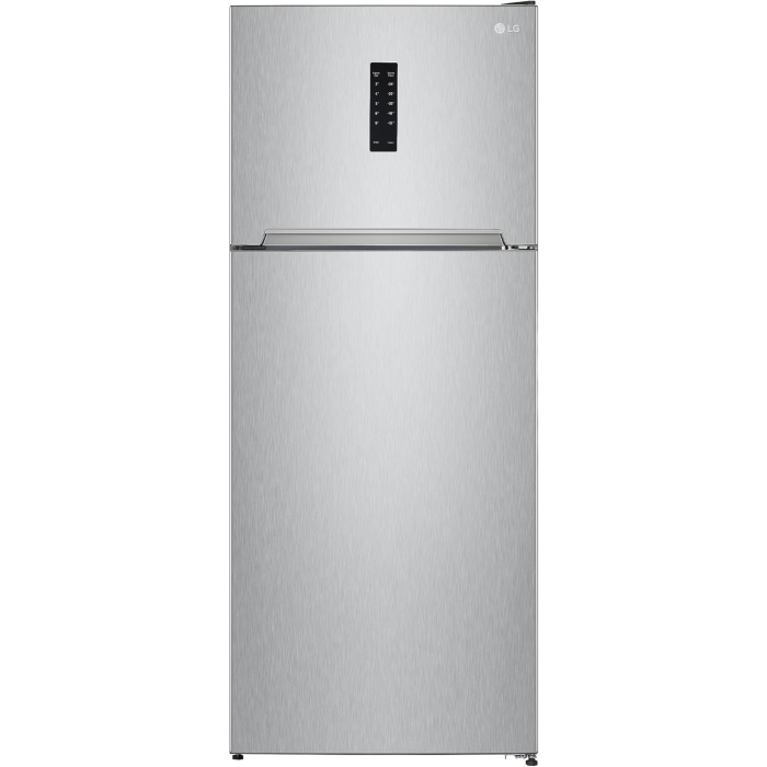 ثلاجة نوفروست ال جي ديجيتال، 401 لتر، فضي - GTF402SSAN