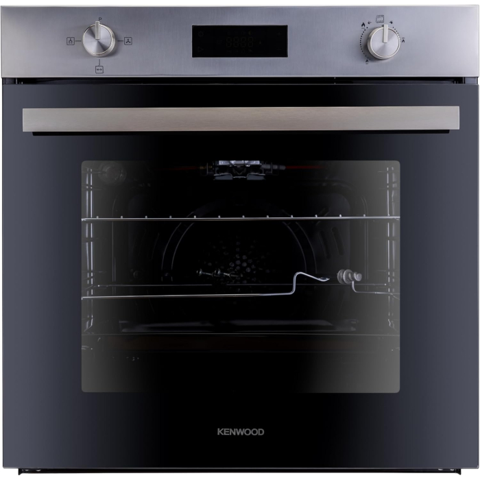 فرن غاز ديجتال بلت ان كينوود بشواية، 60 سم، 71 لتر، OVG60.100SS - فضي