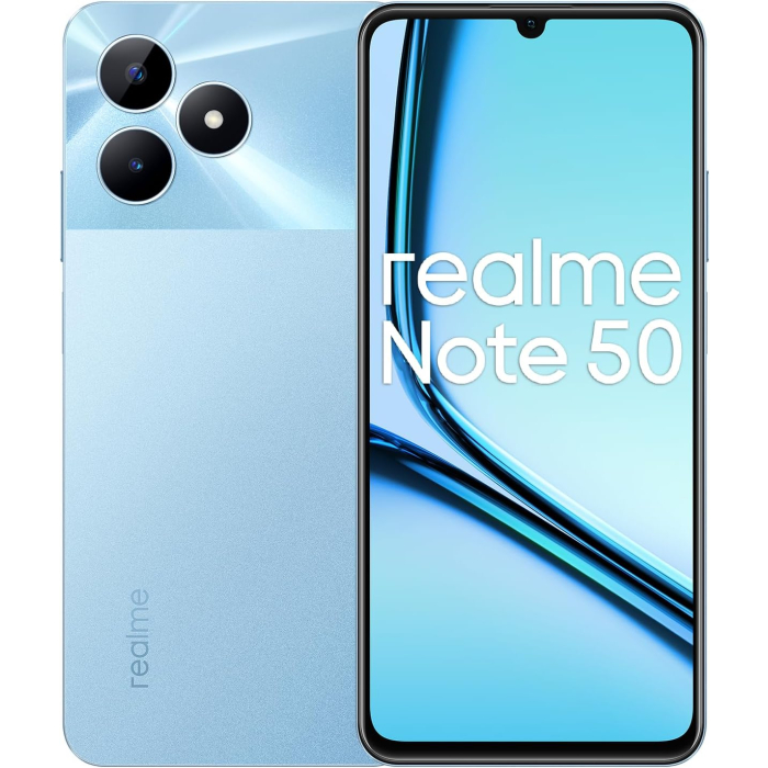 ريلمي نوت 50 بشريحتين، 64جيجابايت، 3 جيجابايت رام ، شبكة الجيل الرابع - أزرق سماوي