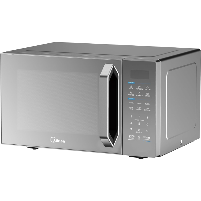ميكروويف ميديا ​​مع شواية، سعة 32 لترًا، فضي، مع مرآة، ديجيتال، 1000 واط - EG0P042MX-S