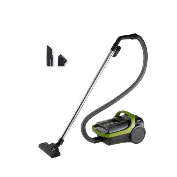 مكنسة كهربائية باناسونيك بحاوية بدون كيس، 1800 وات، اخضر واسود - MC-CL603