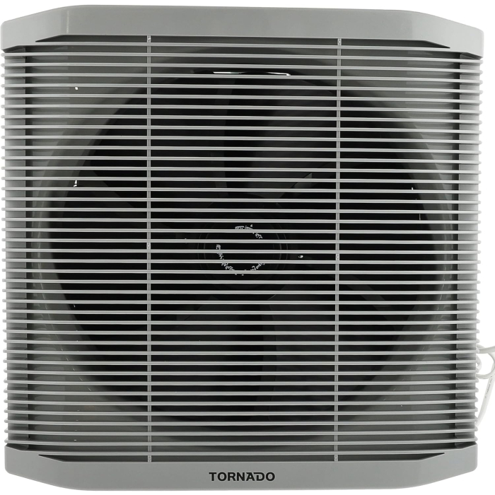 شفاط حمام تورنيدو 30 سم شبكة للحماية والخصوصية أسود × رمادي TVS-30BG