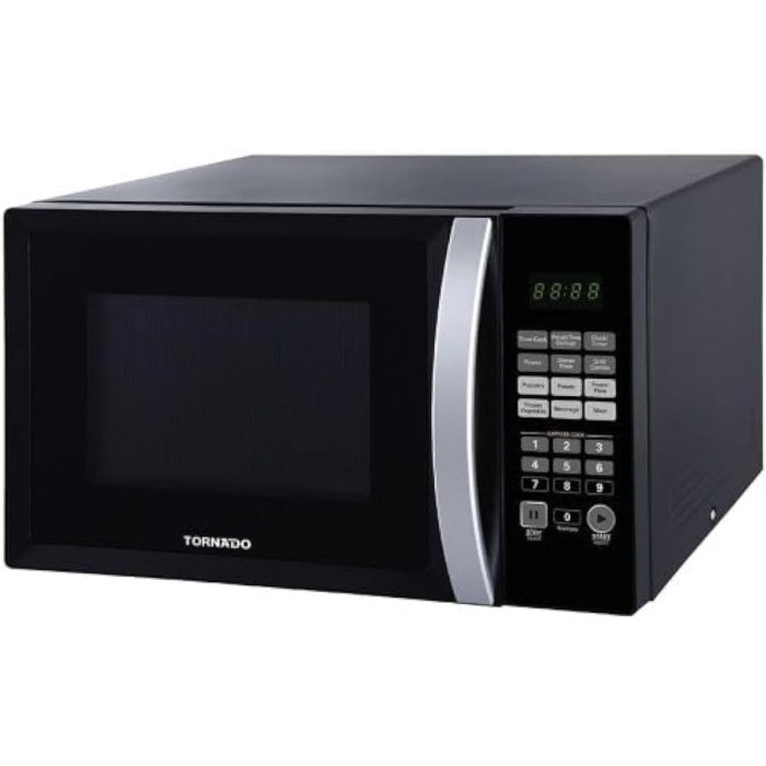 ميكروويف تورنيدو مع شواية، سعة 36 لتر، 1000 وات، TMD-36GE-BK - أسود