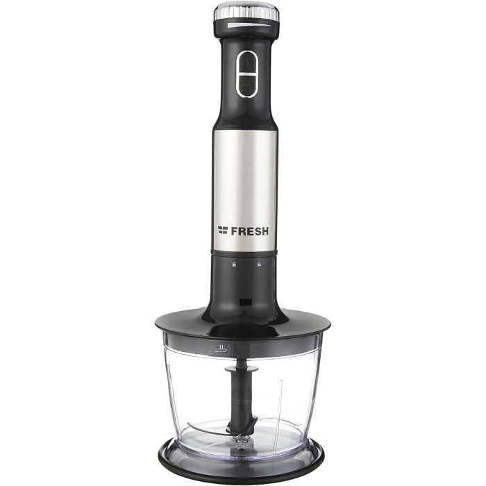 خلاط يدوي فريش، 800 وات، HB-800FO - أسود فضي