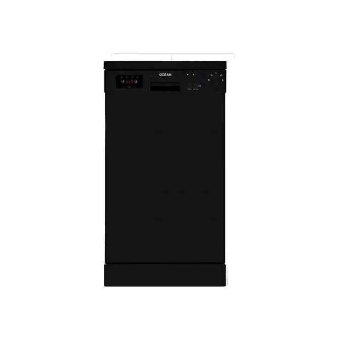 غسالة اطباق سليم اوشن ديجيتال، 10 افراد، 5 برامج، 45 سم، اسود - ODT454DVB