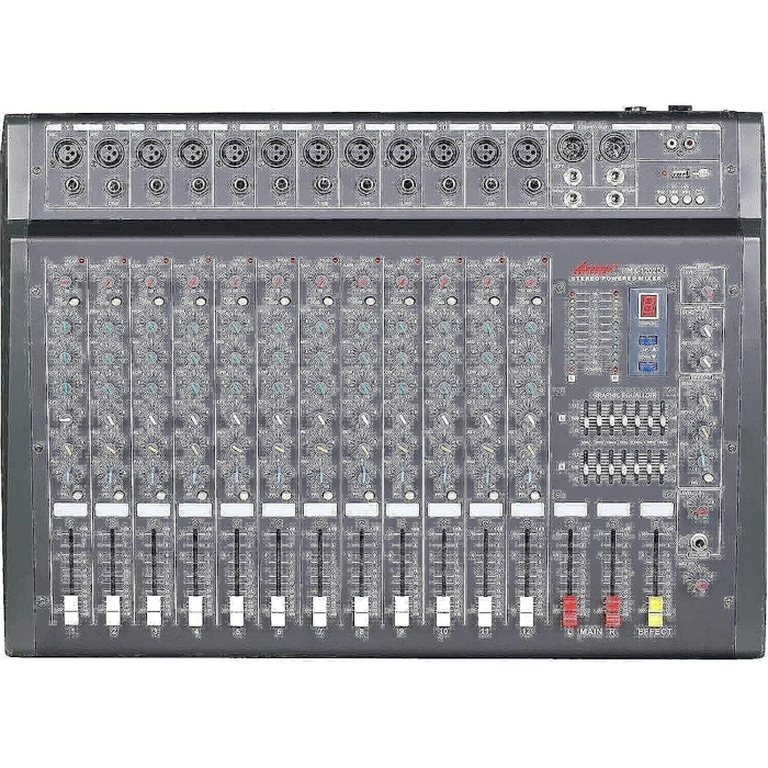 ميكسر ستريو لان ، PMX-1202DU - رمادي