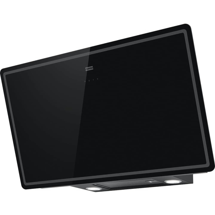 شفاط فرانك زجاجي حائط سمارت، 90 سم، FPJ 915 V BK/DG A - أسود