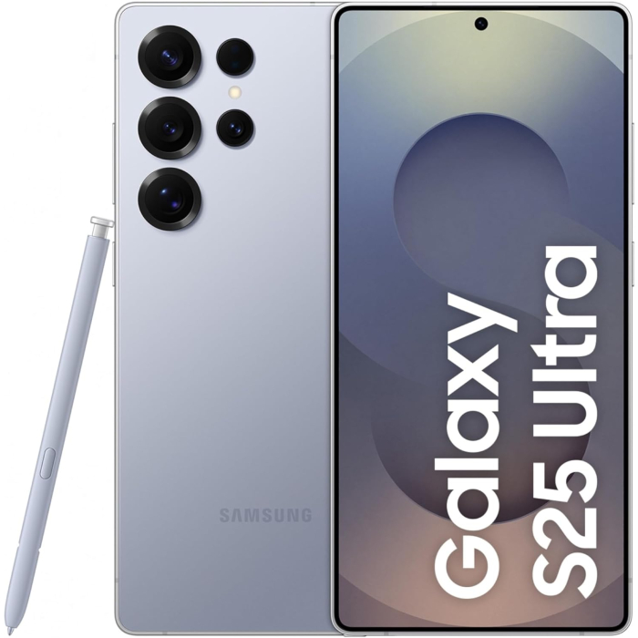 سامسونج جالكسي S25 الترا ثنائي الشريحة ، 1 تيرابايت، 12 جيجا رام، شبكة الجيل الخامس - تيتانيوم فضي أزرق