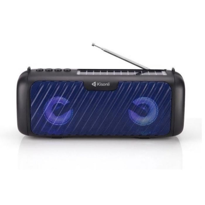 سماعة بلوتوث محمولة لاسلكية كيسونلي، SC-15 - اسود ازرق