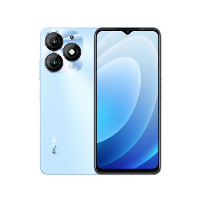 ايتل A70 بشريحتين اتصال، 64 جيجابايت، 3 جيجا رام، شبكة الجيل الرابع - ازرق