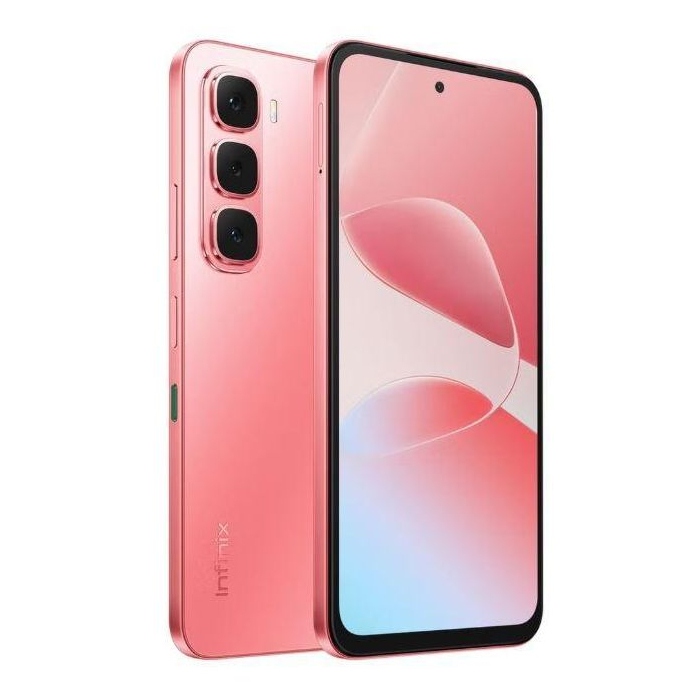 انفنيكس Hot 60i بشريحتين اتصال، 128 جيجابايت، 6+6 جيجا رام، شبكة الجيل الرابع - احمر