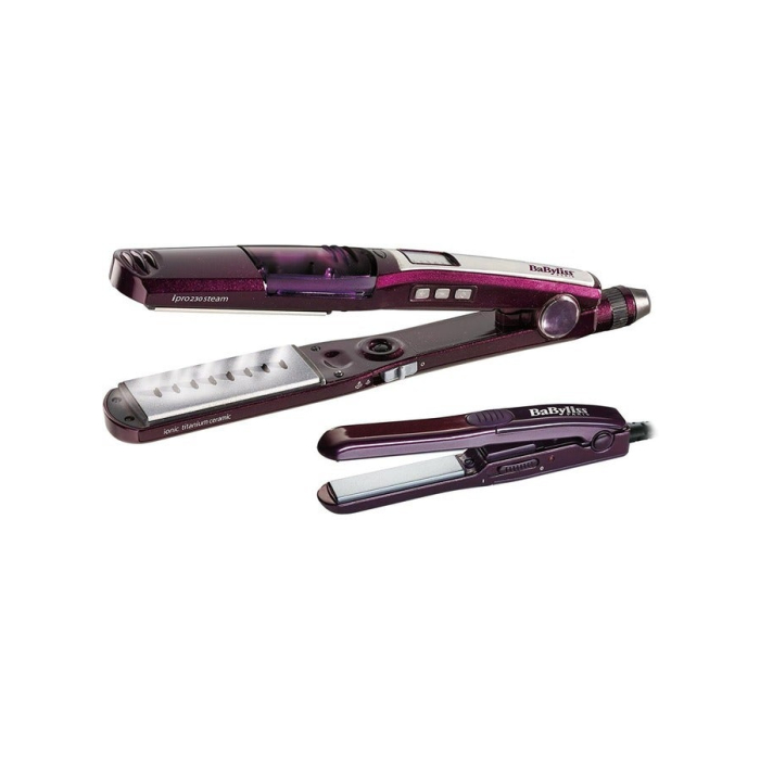 مكواة فرد شعر بخار بيبى ليس ST396ALE 230C PRO STEAM - بنفسجي