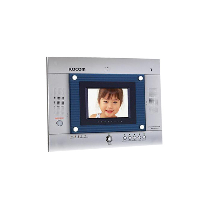 مجموعة انتركم فيديو كوكوم، خط EA1، موديل KCV-356+KC-C50 - فضي