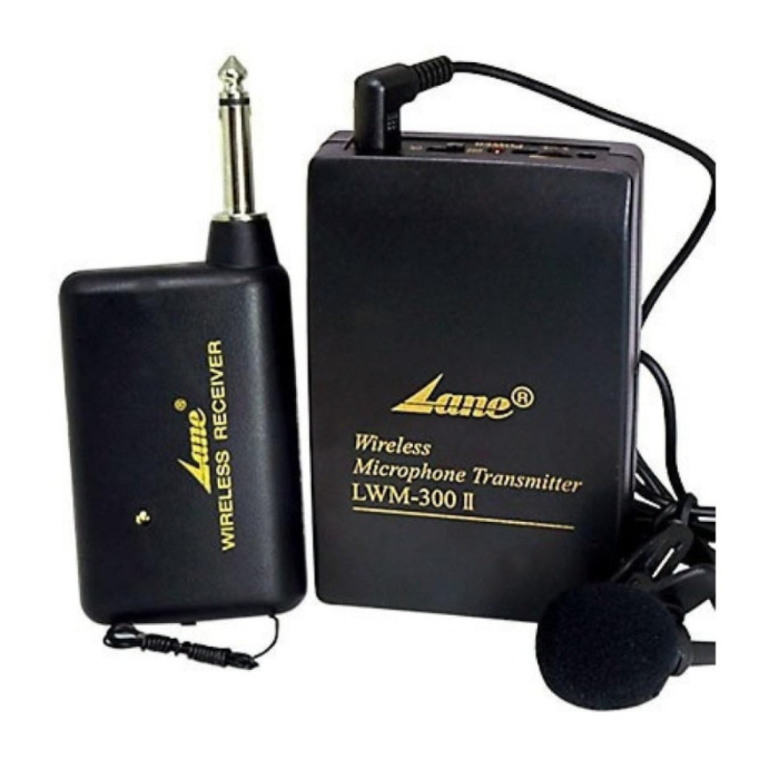 مايكروفون لاسلكي لان، WM-300II - أسود