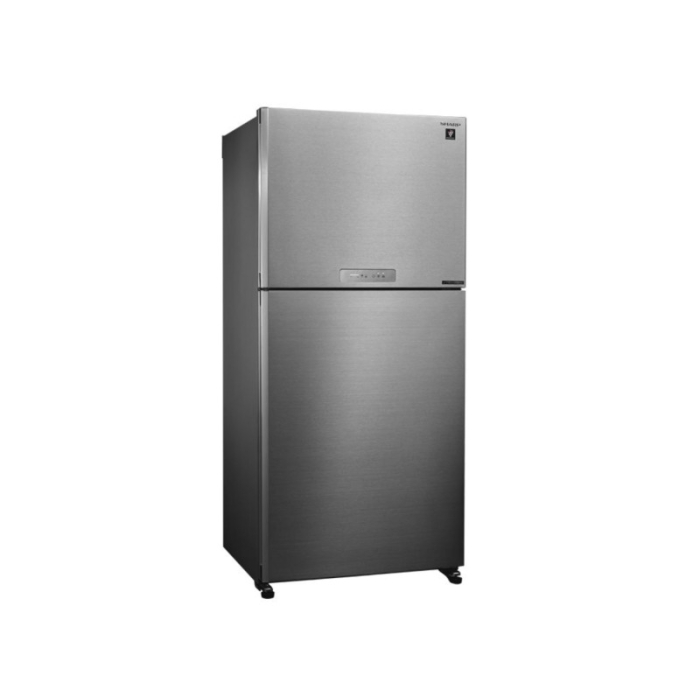 ثلاجة شارب ديجيتال، إنفرتر، نو فروست، سعة 480 لتر، SJ-PV63G-DST - استانليس غامق