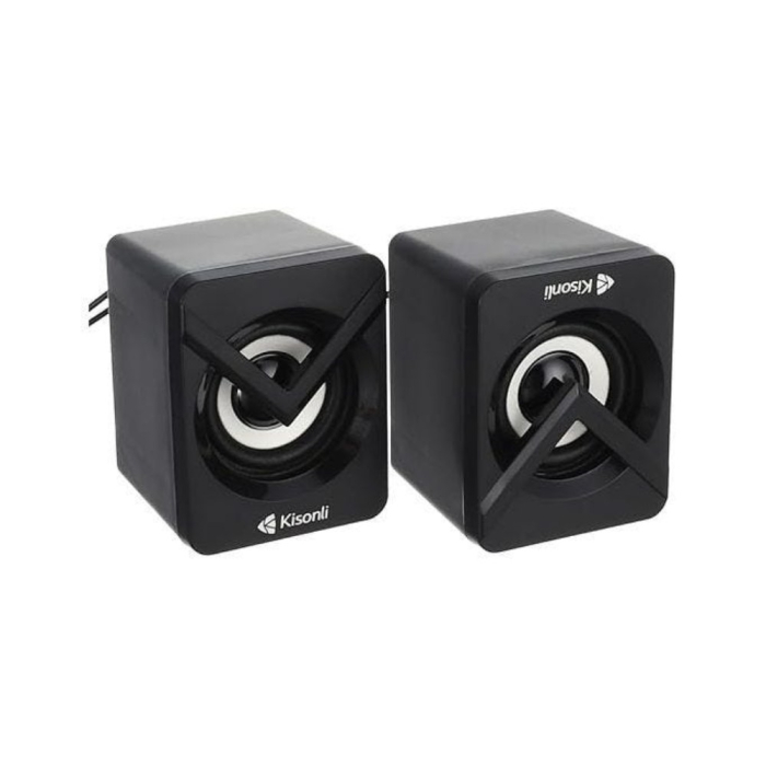 سماعة كومبيوتر كيسونلي سلكية، قطعتين، L-1040 - اسود