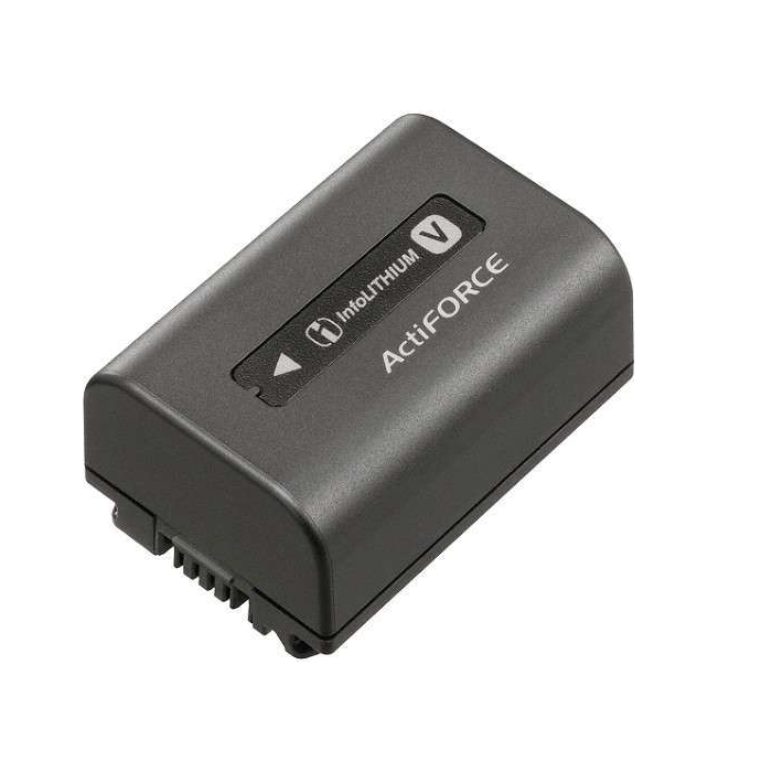 بطارية قابلة لإعادة الشحن لكاميرا سوني NP- FV50، سعة 980 مللي أمبير - أسود