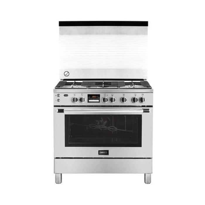 بوتاجاز تيست ماكس زانوسي، 5 شعلة غاز، ZCG92686XA - فضي