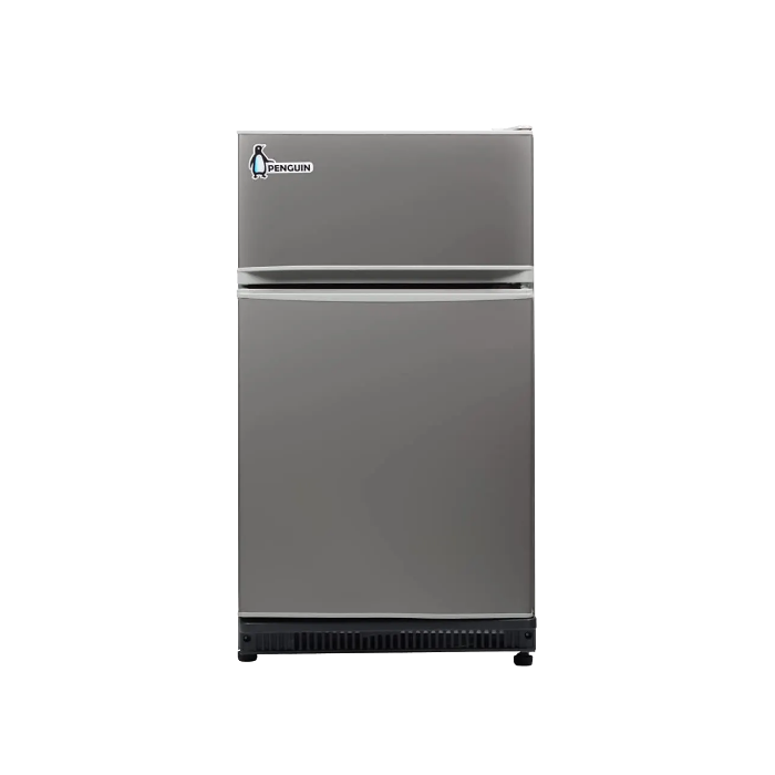 Penguin Mini Bar Refrigerator - 150 Liters, 2 Doors, Silver, FG200L