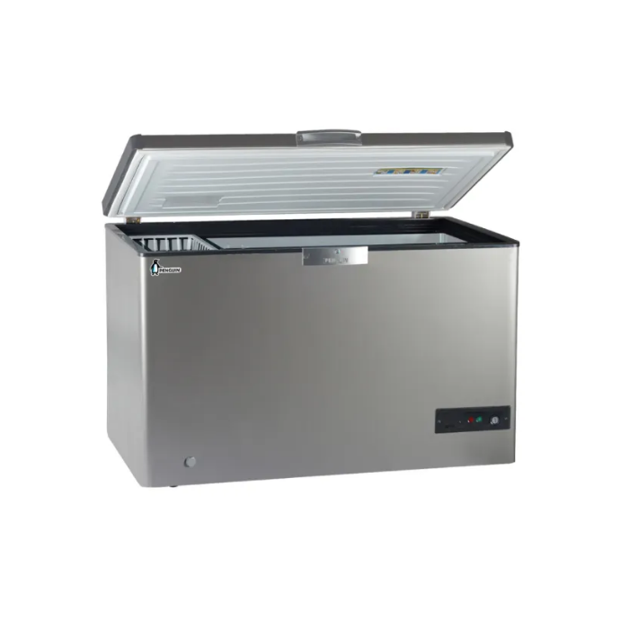 فريزر افقي من بنجوين 404 لتر فضي - ES-461L