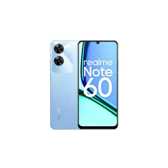 ريلمى نوت 60 بشريحتين اتصال، 256 جيجابايت، 4 جيجا رام، شبكة الجيل الرابع - ازرق