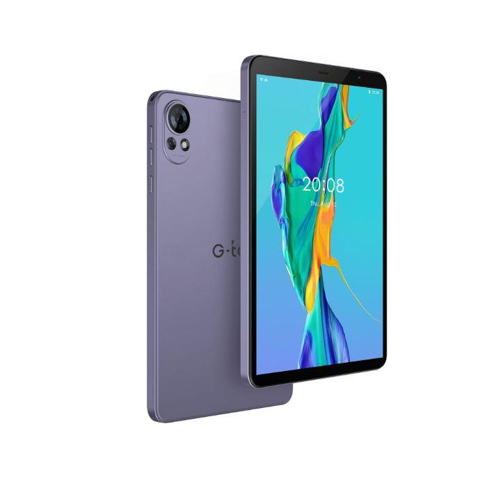 تابلت جي تاب T8s، مساحة  64 جيجابايت، 4+4 جيجا رام، واي فاي - موف+ جراب سيلكون