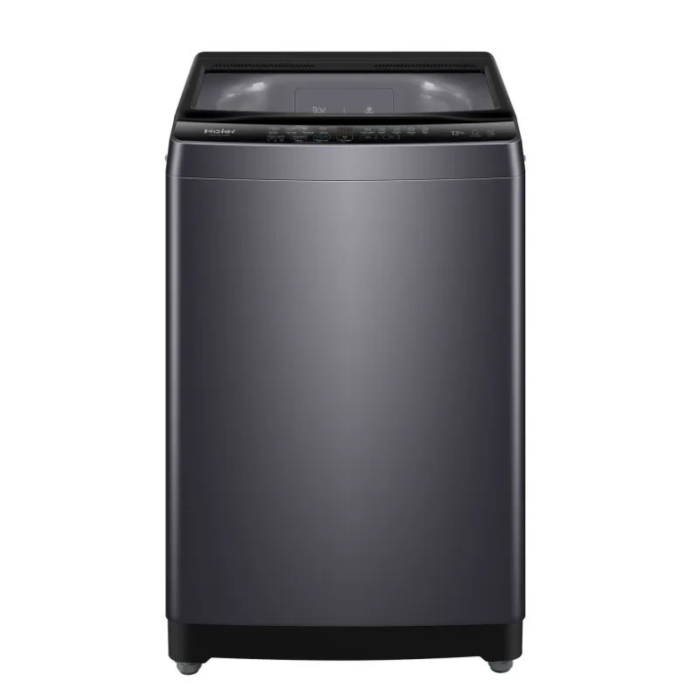 غسالة فوق اتوماتيك هاير ، سعة 13 كجم ، فضي غامق - HWM130-316S8