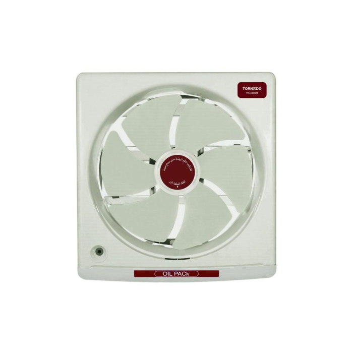 تورنيدو شفاط مطبخ - 30 سم - درج لتجميع الزيوت - كريمي - موديل TVH-30CM