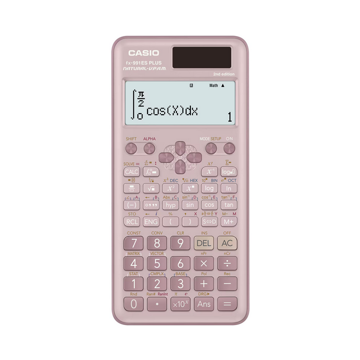 آلة حاسبة علمية كاسيو، الإصدار الثاني، FX-991ES PLUS2 - بينك