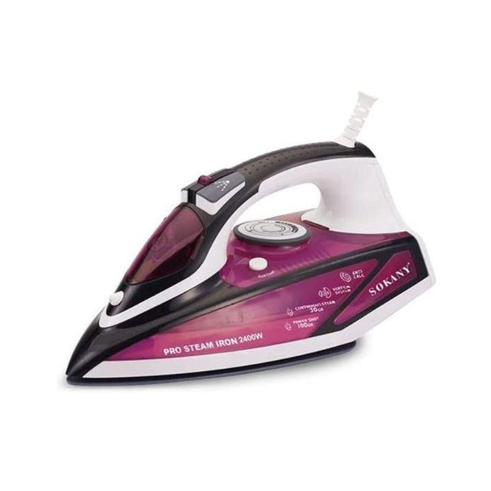 مكواة بخار ، 2400 وات، أرجواني - EL-8888- سوكاني