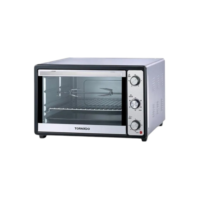 فرن كهربائي تورنيدو، 48 لتر، 1800 وات، TEO-48DG(K) - فضى أسود