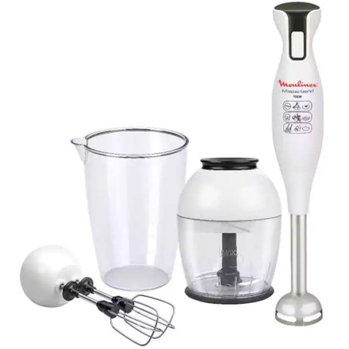 خلاط يدوي مولينكس ايزي بلند، 1000 وات، 500 ملل، DD1811EG - ابيض