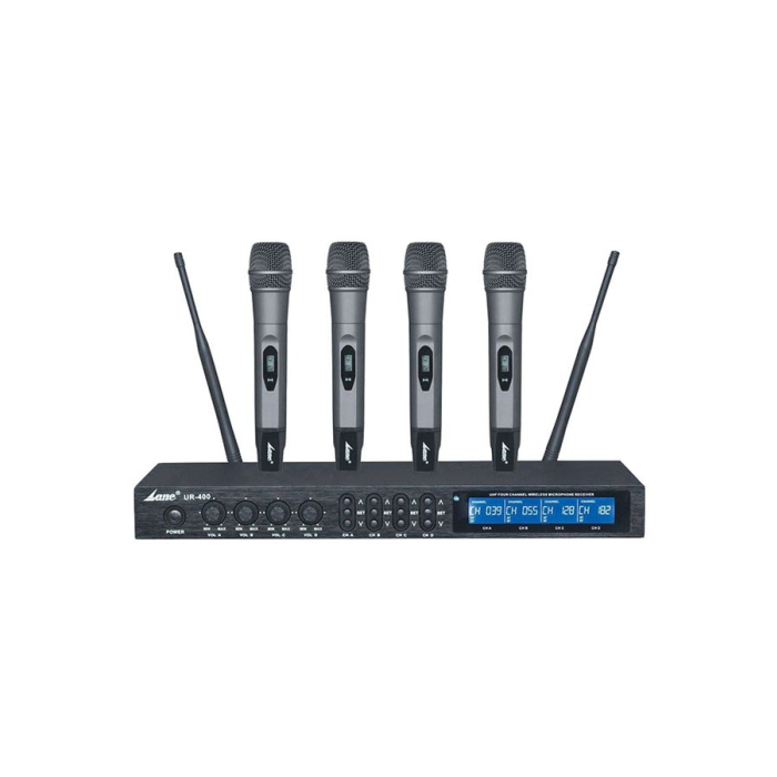نظام ميكروفون لاسلكي  Ur-400A - أسود	