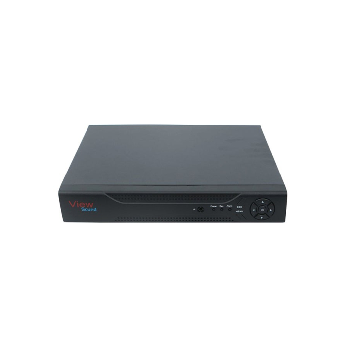 مسجل فيديو شبكي فيو ساوند، 8 قنوات، TR-005-8CH - أسود