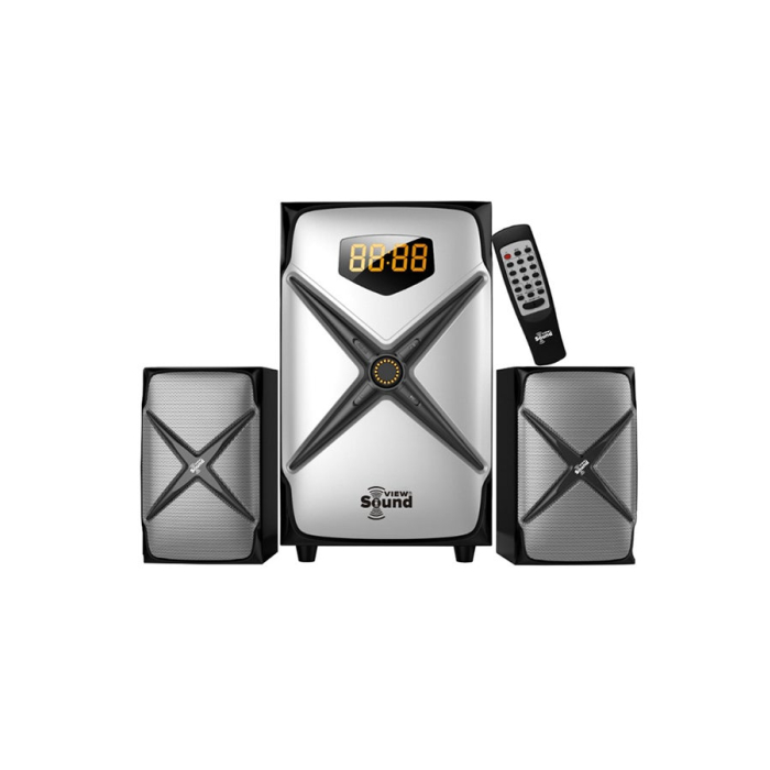 صب فيو ساوند مع مضخم صوت، VS-4000W - أسود رمادي