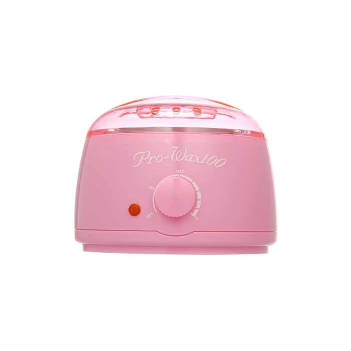 سخان شمع برو واكس 100 لإزالة الشعر، 19x18.5x14.5 سم - وردي