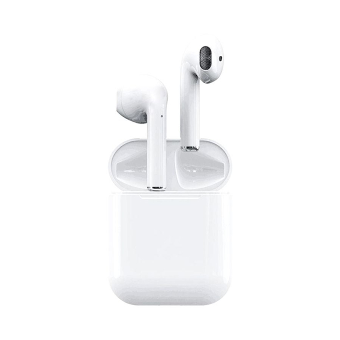 سماعات أذن لاسلكية TWS، موديل I12 - أبيض