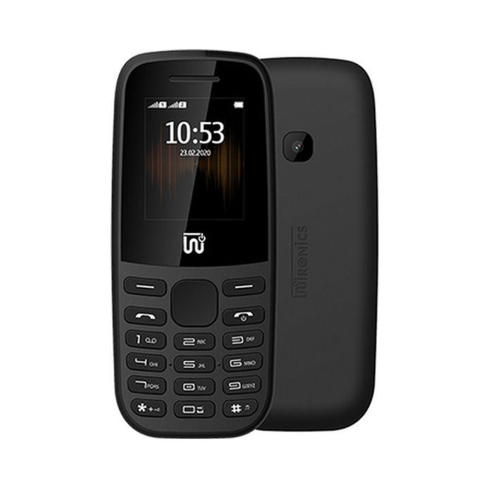 يوني ترونكس X1 بشريحتين اتصال، اقل من 1 جيجابايت، اقل من 1 جيجا رام، شبكة الجيل الثاني - اسود