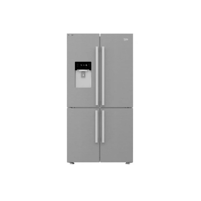 ثلاجة نوفروست بيكو، ديجيتال، 4 باب، سعة 626 لتر، GNE134626ZXH - فضي