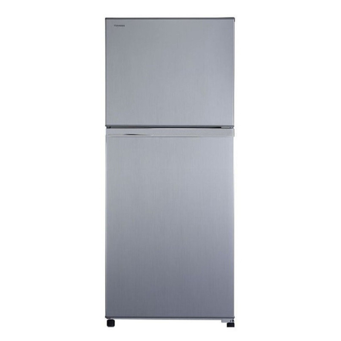 ثلاجة نوفروست توشيبا، 2 باب، سعة 355 لتر، GR-EF40PT-SL - فضي