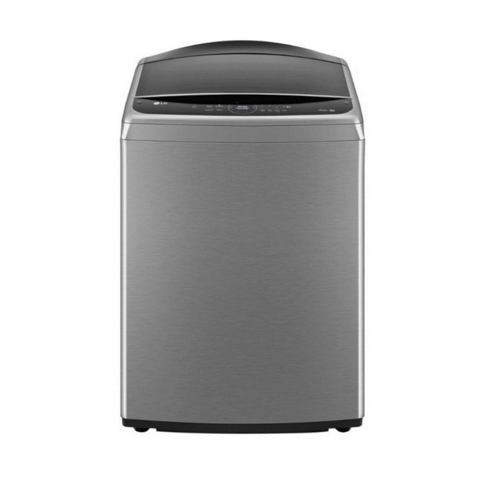 غسالة ملابس ال جي فوق أوتوماتيك بتكنولوجيا الذكاء الاصطناعي تحميل علوي انفرتر، 25 كيلو، T25H9EFHST - فضي