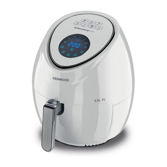 قلاية بدون زيت كينوود، 3.8 لتر، 1500 وات، HFP30.000WH - ابيض (ضمان دولي)