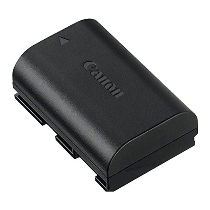 بطارية كاميرا كانون ليثيوم أيون قابلة لإعادة الشحن، 1600 مللي امبير، LP-E6 - اسود