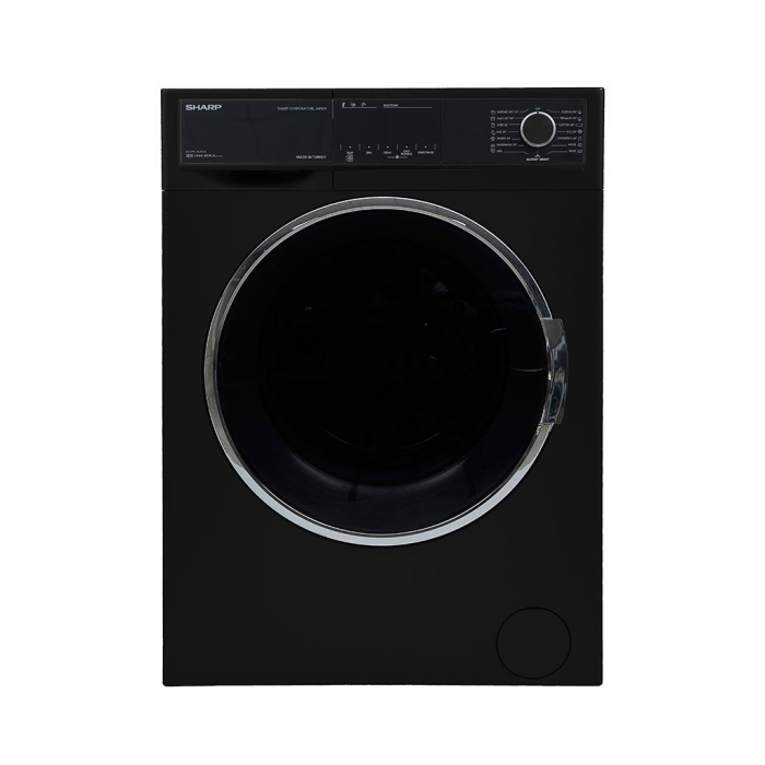 غسالة ملابس شارب فول أوتوماتيك 9 كجم أسود ES-FP914CXE-B