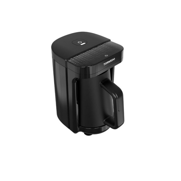 ماكينة تحضير القهوة التركية تورنيدو، 535 وات، 330 مللي، اسود - TCME-100-ESBL