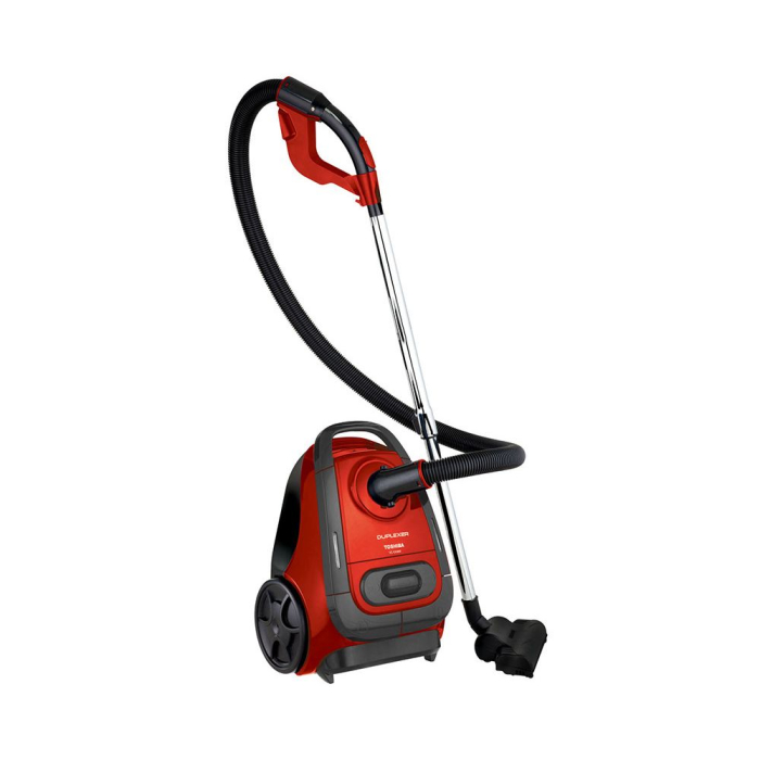 مكنسة كهربائية توشيبا 2500 وات فلتر HEPA أحمر VC-EA300