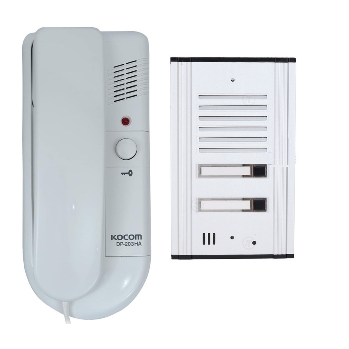 انتركم للاتصال الداخلي كوكوم، خط EA2، موديل DP-203HA/MSD-2B - ابيض