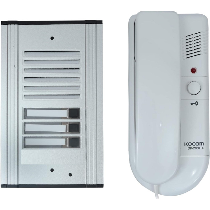 انتركم للاتصال الداخلي كوكوم، خط EA3، موديل DP-203HA/MSD-3B - ابيض